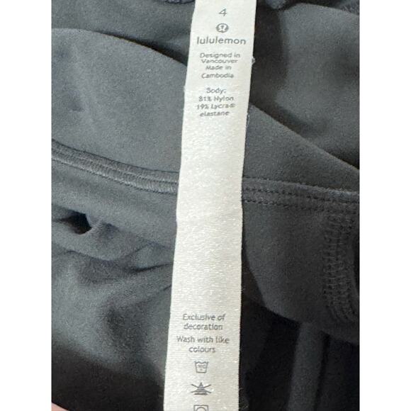 Lululemon Align High Rise 28" Pant Leggings Womens 4 Gray Athleisure - Picture 6 of 9
